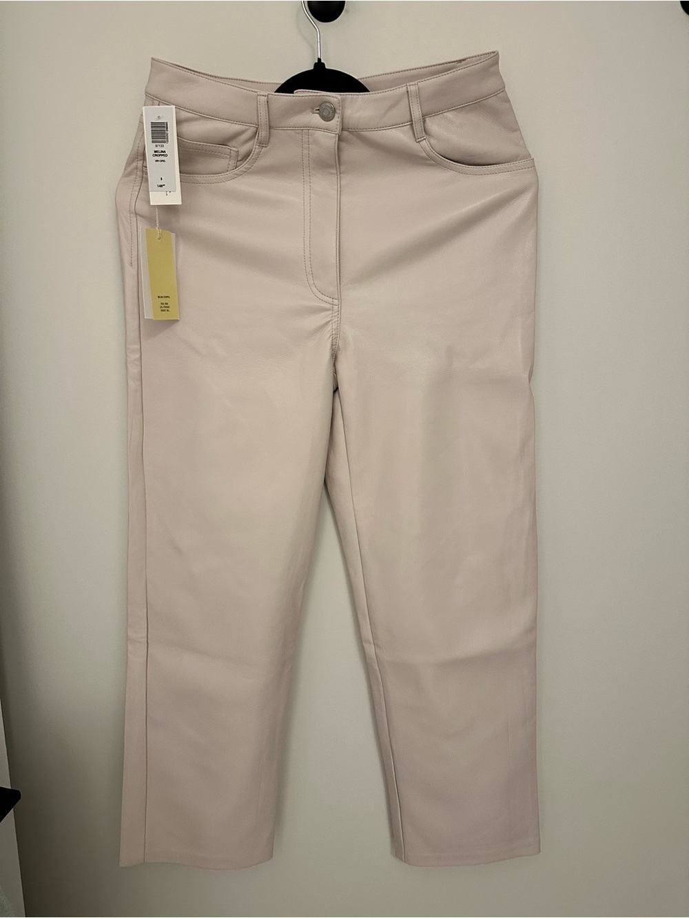 Wilfred Melina Cropped Straight-Leg High Rise Pants